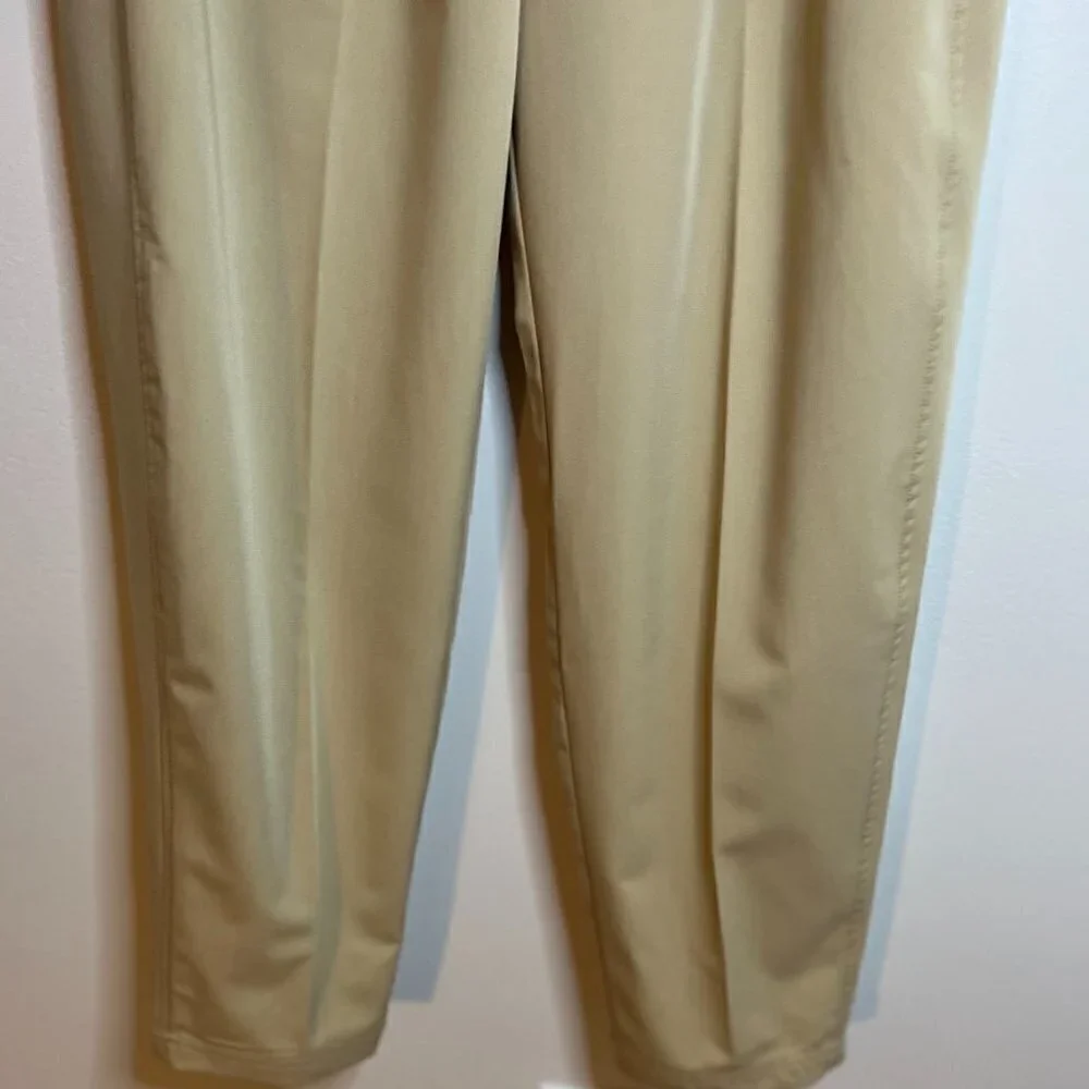 Free People Zoey Tapered Trousers Size 8 in Mustard Seed Color